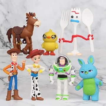 Toy Story Cake Toppers Toy Figurines for Birthday Parties