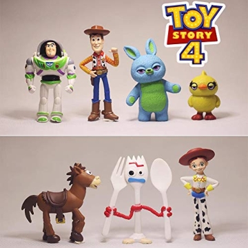 Toy Story Cake Toppers Toy Figurines for Birthday Parties