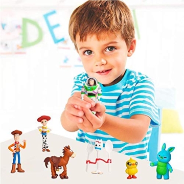 Toy Story Cake Toppers Toy Figurines for Birthday Parties