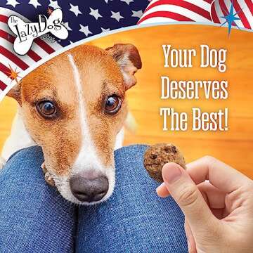 The Lazy Dog Cookie Co. Patriotic Dog Treats for All Sizes