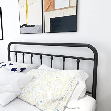 DUMEE Metal Queen Bed Frame for Stylish Storage Solutions