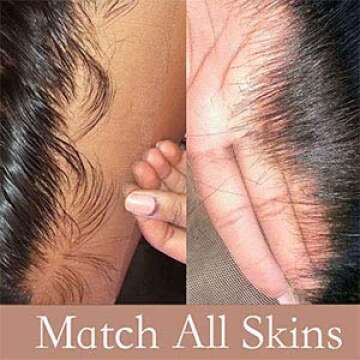 QUINLUX Wigs 180% Density Blonde Highlight Glueless Lace Wig