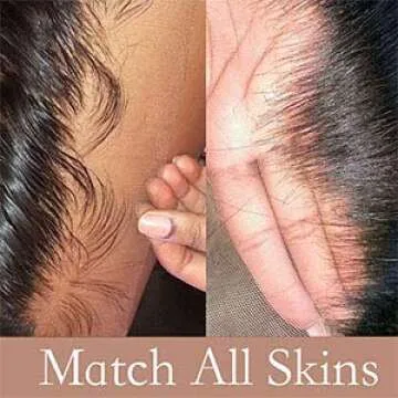 QUINLUX Wigs 180% Density Blonde Highlight Glueless Lace Wig