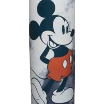 Corkcicle Disney Mickey Mouse 16 Ounce Canteen Triple Insulated Stainless Steel Water Bottle with Screw Cap and Extra Wide Mouth, Tie Dye