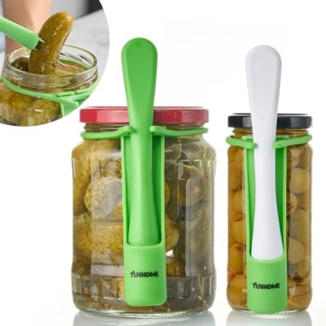 YUNHOME Pickle Grabber Tool - Essential Kitchen Gadget for Pickles and Olives