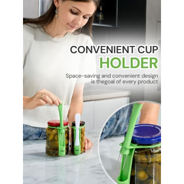 YUNHOME Pickle Grabber Tool, Fun Pickle Kitchen Gadget