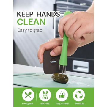 YUNHOME Pickle Grabber Tool, Fun Pickle Kitchen Gadget