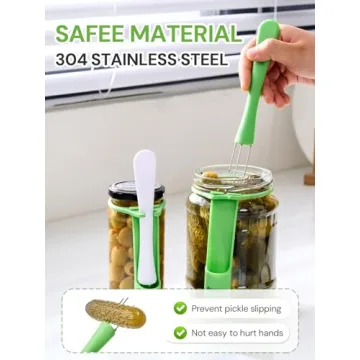 YUNHOME Pickle Grabber Tool, Fun Pickle Kitchen Gadget