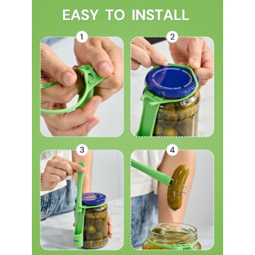 YUNHOME Pickle Grabber Tool, Fun Pickle Kitchen Gadget