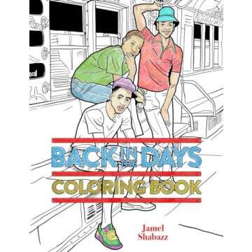 Back in the Days Coloring Book