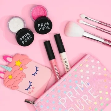 Prim and Pure Safe Kids Makeup Set with Unicorn Mirror