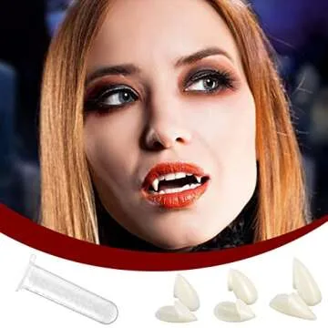3 Pack Vampire Fangs for Kids and Adults - Costume Prop