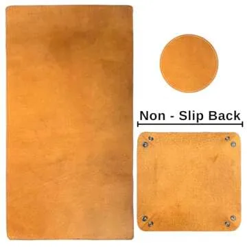 Leather Desk Mat Set | Premium Full Grain Leather Accessories