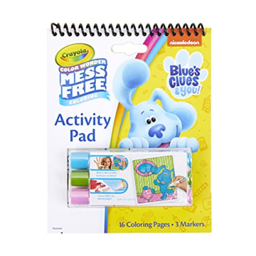 Crayola Blues Clues Mess Free Activity Pad – Vibrant Fun for Kids and Toddlers