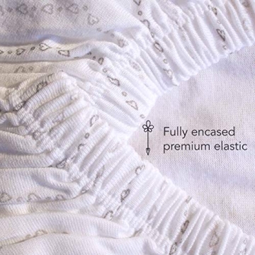 Luvberries Organic Cotton Crib Sheets for Guava Lotus Travel Crib