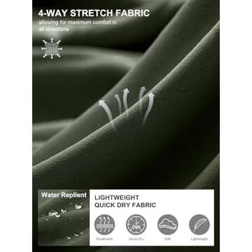 G Gradual Lightweight Golf Shorts for Men - 7" Comfort