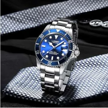 Premium LOREO Automatic Men's Watch with Sapphire Glass