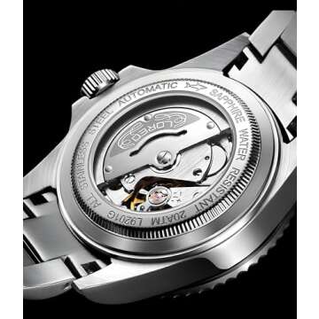 Premium LOREO Automatic Men's Watch with Sapphire Glass