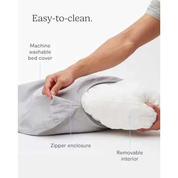 FABLE Dog Bed - Soft Memory Foam, Easy to Clean - Medium Size