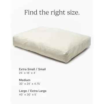 FABLE Dog Bed - Soft Memory Foam, Easy to Clean - Medium Size