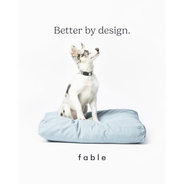 FABLE Dog Bed - Soft Memory Foam, Easy to Clean - Medium Size