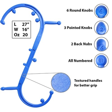 Body Back Buddy Elite Handheld Massage Stick for Muscle Relief