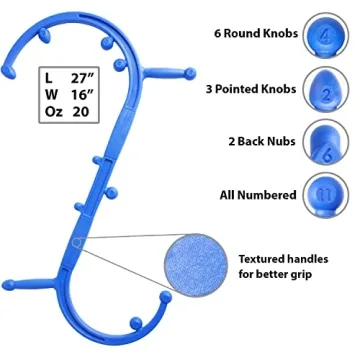 Body Back Buddy Elite Handheld Massage Stick for Muscle Relief