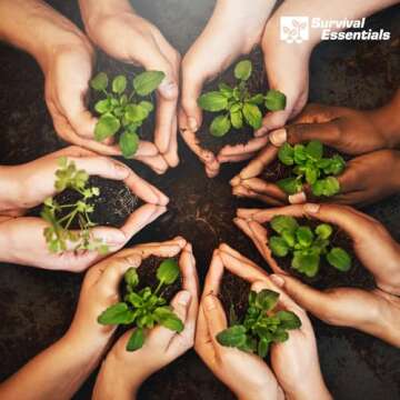 Ultimate Heirloom Seed Vault - 144 Variety Non-GMO Heirloom Seeds in Air & Water-Tight Ammo Can - 23...