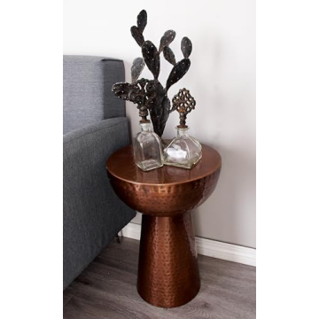 Stylish Deco 79 Metal Accent End Table for Any Space