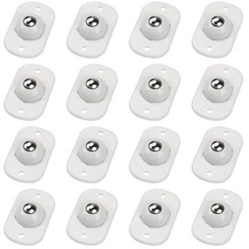 Self Adhesive Caster Wheels for Smooth Kitchen Appliance Movement, 360° Rotation - 16 Pcs
