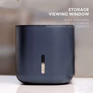 Zuutii Rice Storage Container for Dry Food and Pet Food