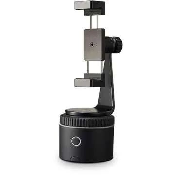 Pivo Equestrian Silver Starter Pack, Auto Face, Body, Horse Phone Tracking Holder, Ai-Powered 360° Rotation, Remote Control for Hands-Free Video Recording with Smart Mount and Travel Case