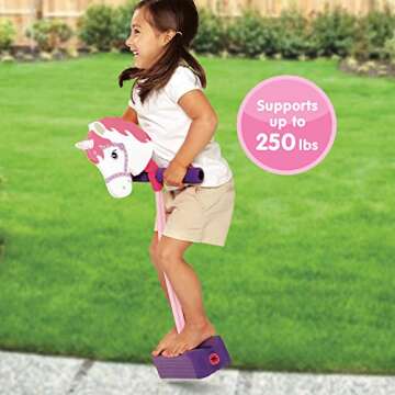 Kidoozie Foam Unicorn Pogo Jumper for Kids 4+