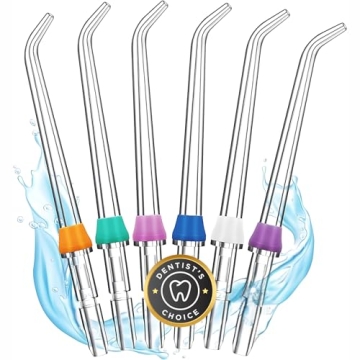 Water Flosser Replacement Tips - 6 Classic Jet Tips