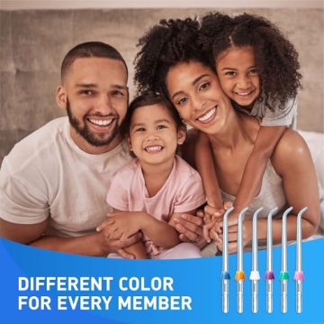 Water Flosser Replacement Tips - 6 Classic Jet Tips