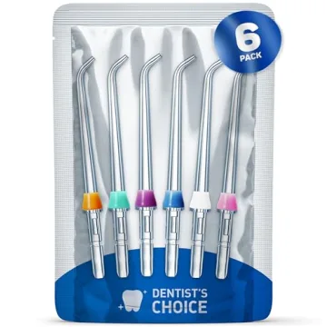 Water Flosser Replacement Tips - 6 Classic Jet Tips