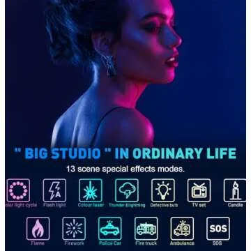 Lapgood Handheld RGB Light Wand - Portable LED Tube Light