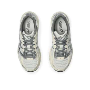 ASICS Women's Gel-1130 Sneakers, Cream/Clay Grey, 8.5 Medium US