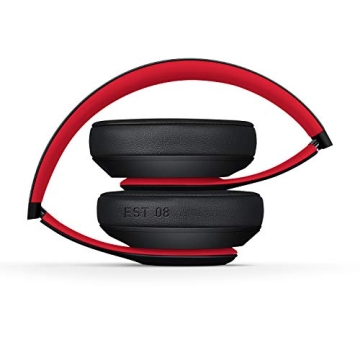Beats Studio3 Wireless Headphones - Defiant Black/Red Renewed