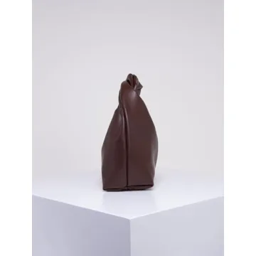 Stylish Verdusa Ruched Hobo Mini Handbag - Coffee Brown