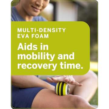 TriggerPoint MB1 EVA Foam Massage Ball - Deep Tissue Self Massage Mimics Massage Therapist Hands - Targets Hard-to-Reach Small Muscle Tightness, Eases Joint & Muscle Pain - Lightweight, Easy to Clean