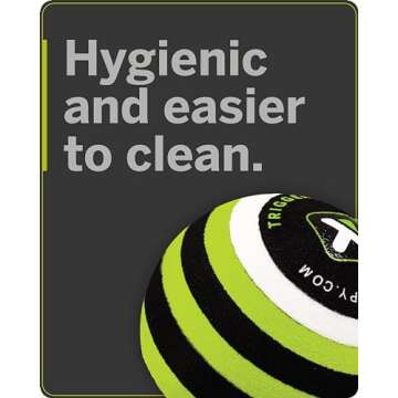 TriggerPoint MB1 EVA Foam Massage Ball - Deep Tissue Self Massage Mimics Massage Therapist Hands - Targets Hard-to-Reach Small Muscle Tightness, Eases Joint & Muscle Pain - Lightweight, Easy to Clean