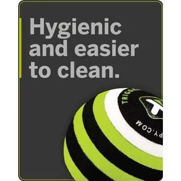 TriggerPoint MB1 EVA Foam Massage Ball - Deep Tissue Self Massage Mimics Massage Therapist Hands - Targets Hard-to-Reach Small Muscle Tightness, Eases Joint & Muscle Pain - Lightweight, Easy to Clean