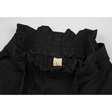 GRACE KARIN Cropped Paper Bag Waist Pants for Women