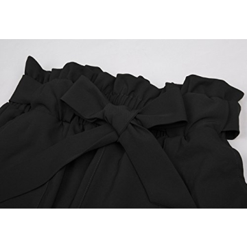 GRACE KARIN Cropped Paper Bag Waist Pants for Women