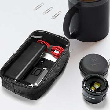 ProCase Gadgets Bag Pouch for Electronics Accessories