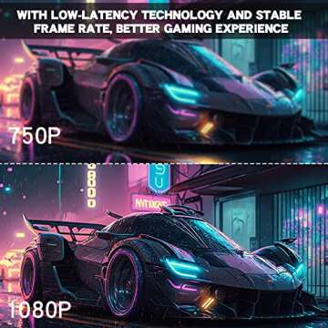 4K HDMI Capture Card, Cam Link Video Capture Card HDMI to 1080P Type-C for Windows Mac OS System for Streaming Gaming Meeting with USB C Adapter to Adjust PS3 4, Switch, Xbox