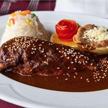 1lb Ancho Chili Dried Peppers, Whole Dried Chile Mexican Peppers, Dried Mexico Chiles for Tasty Cooking Recipes, Dry Ancho Chile Peppers by 1400s Spices