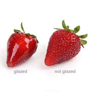 FONDX Mirror Glaze Piping Gel, Clear, 20 oz