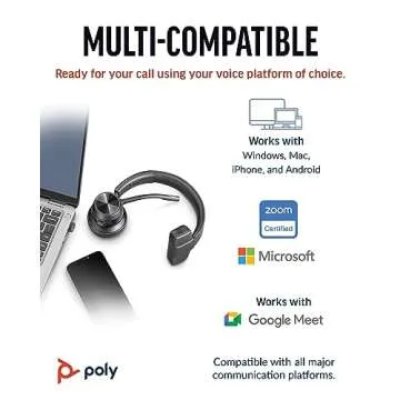Poly Voyager 4310 UC Headset - Wireless & Comfortable